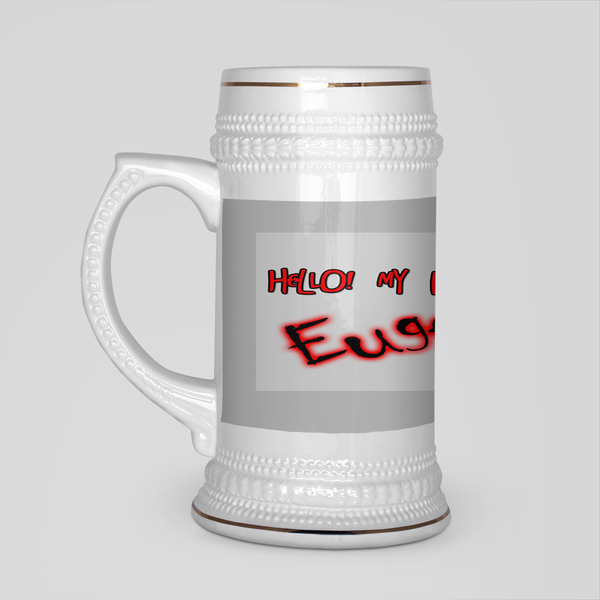 Eugene Full Wrap Beer Stein